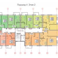 Планировки квартир в Литере 2 ЖК Резиденция Высокий берег 15.04.2018_0
