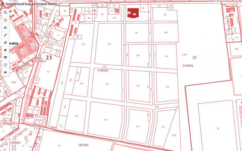Кадастровая карта Анапы