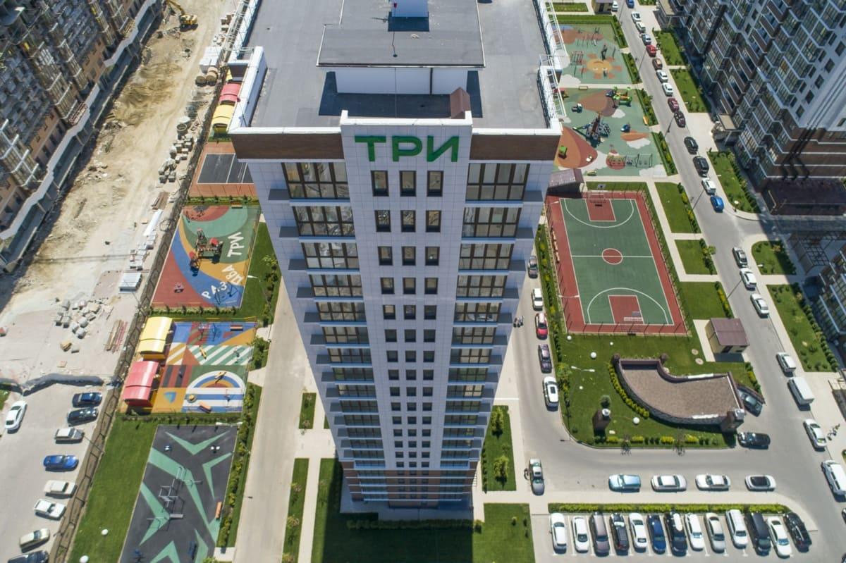 Сдана III очередь ЖК «Раз, Два, Три»