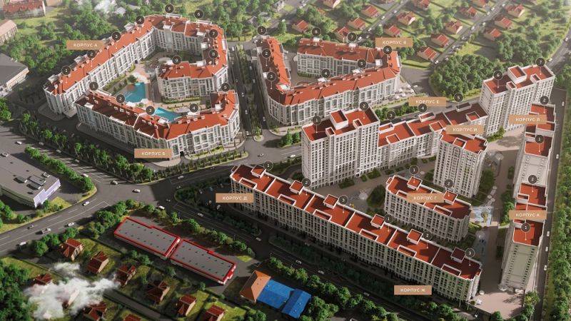 ЖК Резиденция морей Новороссийск