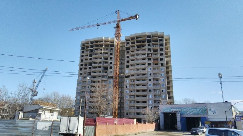 И снова в центре внимания долгострой на Парковой