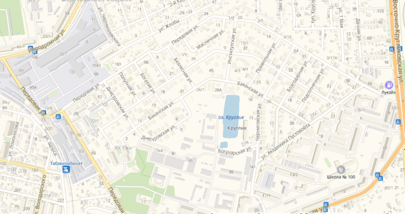 Краснодар - микрорайоны Школьный, Табачка, Царское село