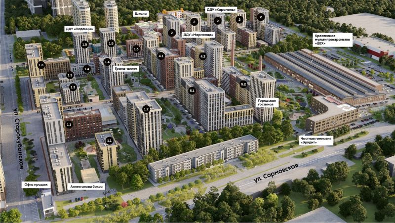 ЖК Патрики в Краснодаре