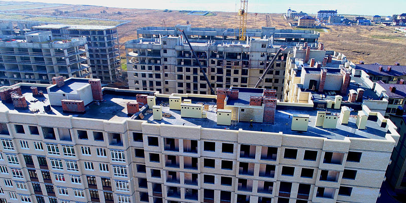 ЖК Южный, Анапа, вид сверху